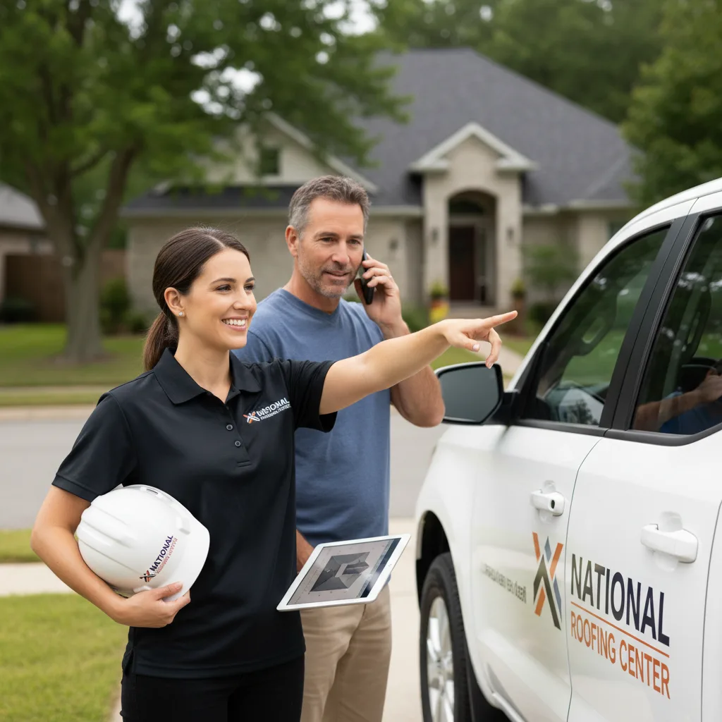 National Roofing Center customer support in Jamesville